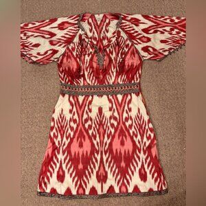 Gorgeous Talitha Ikat Mini Dress - L XL